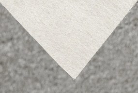 Timzo, Metrážny koberec Bingo 6828, na mieru, šíře 3m,4m,5m, šedá, filc, obývacia izba