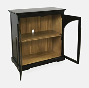 Komoda Avola 84 cm z masívu čierna