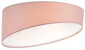 ACA DECOR Stropné svietidlo PABLO max. 3x60W/E27/230V/IP20, kruhové ružové