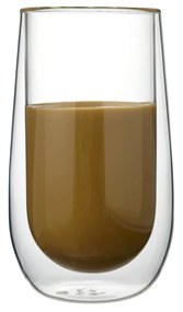 Sada 2 ks skleněných hrnků PETER 300 ml čirá