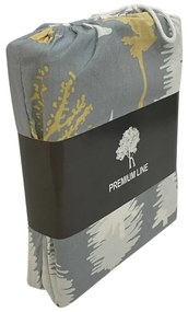 Bavlnené obliečky HOLLY REST sivé Rozmer obliečky: 70 x 90 cm | 140 x 200 cm