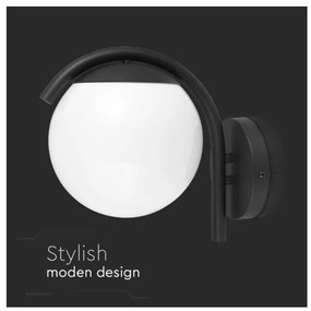 Vonkajšia nástenná lampa 1xE27/60W/230V IP44 čierna