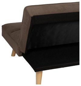 Hnedá ženilková rozkladacia pohovka 175 cm – Ixia