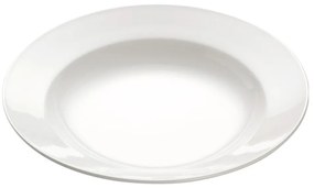 Biely porcelánový tanier na cestoviny Maxwell &amp; Williams Basic Bistro, ø 28 cm