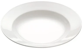 Biely porcelánový tanier na cestoviny Maxwell &amp; Williams Basic Bistro, ø 28 cm