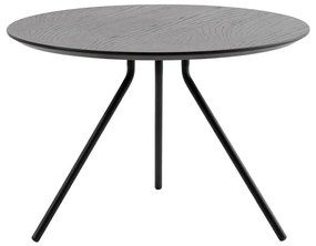 Konferenčný stolík vida ø 60 cm čierny MUZZA