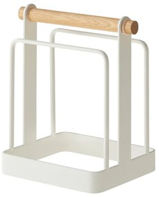 Biely stojan na doštičky na krájanie Yamazaki Tosca