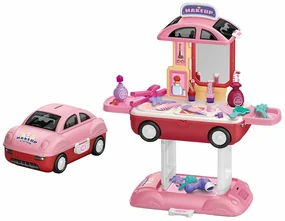 Dievčenské kozmetický salón v aute 2 v 1 BABY MIX