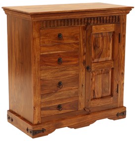 furniture-nabytek.cz - Komoda z masívneho palisandrového dreva 90x90x45
