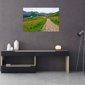 Obraz - Portrét leoparda (90x60 cm)