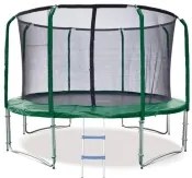 Marimex | Trampolína Marimex Standard 366 cm - zelená + vnútorná ochranná sieť + schodíky ZADARMO | 19000101