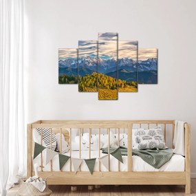 Obraz - horská panorama (150x105 cm)