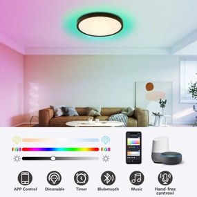 Immax NEO 07170-B60 - LED RGB Stmievateľné svietidlo TUDO 65W/230V Wi-Fi Tuya + DO