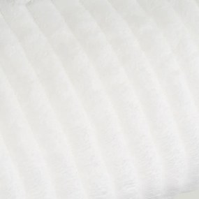 Biela deka z mikroplyšu 130x160 cm Fur Velvet – Casa Selección