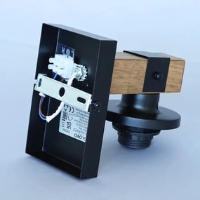 Brilagi - Nástenné svietidlo VISTA 1xE27/60W/230V dub