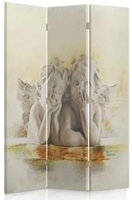 Gario Paraván Dvaja anjeli Rozmery: 110 x 170 cm, Prevedenie: Otočný paraván 360°