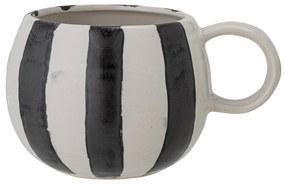 Bloomingville Hrnček čierny keramický - Serina Mug