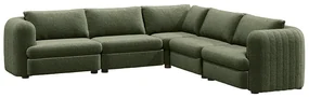 PROXIMA.store - Luxusný minimalistický rohový gauč PLEASURE MAX DRUH LÁTKY: TENDER WAY - 63