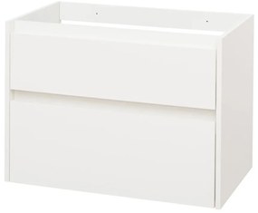 Mereo Mereo, Opto, kúpeľňová skrinka 81 cm, biela, dub, biela/dub, čierna, MER-CN911S