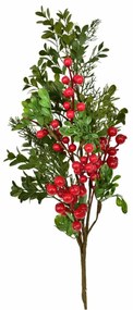 Vianočná zdobená vetva Navara, 70 cm