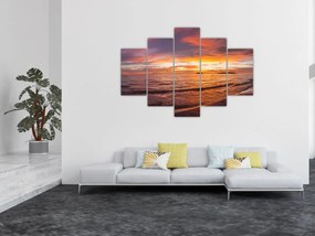 Obraz - Západ slnka (150x105 cm)