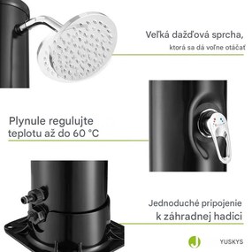 InternetovaZahrada Záhradná solárna sprcha Victoria 20 L