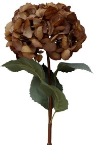 Chic Antique Dekoratívny umelý kvet Hydrangeas Mocca 80 cm