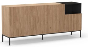 Komoda v prírodnej farbe 180x80 cm Cailin – Marckeric