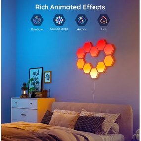 Govee - LED RGB Stmievateľný panel LED/7,2W/230V Wi-Fi