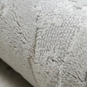 Dywany Łuszczów, Kusový koberec Allure 1961 white/grey, 160x220, šedá, kancelária