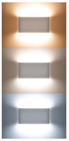 Solight WO800-B- LED Vonkajšie nástenné svietidlo MODENA LED/12W/230V IP54 čierna