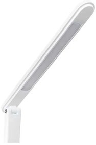Stolná lampa Platinet 12 W, RGB osvetlenie + USB, biela