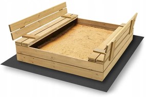 Bestent Pieskovisko s lavičkami 120cm + krycia plachta + agrotextília