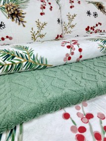 Posteľná obliečka Mikroplyš Ihličie 140x200/70x90 cm | INTERMEDIC SK