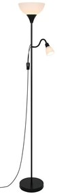 Nordlux - Stojacia lampa LAURIA 1xE27/40W/230V + 1xE14/15W