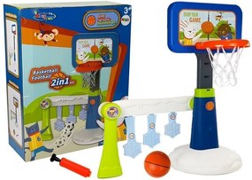 LEAN Toys Detská basketbalová sada s počítaním bodov