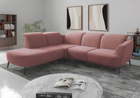 XXXLutz ROHOVÁ SEDAČKA, textil, staroružová Sit & More - Sedačky - 00014401852Q