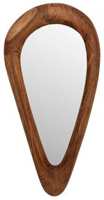 Jorge zrkadlo hnedé 91x45 cm
