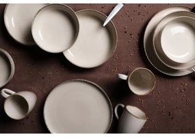 Jedálenská súprava 16 ks béžová/porcelán