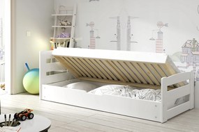 Interbeds Detská postel David Ernie biela + matrac 200x90cm