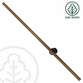 Brilagi - LED nástenné svietidlo WOODY LINE LED/12W/230V 120 cm dub orech