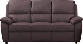 XXXLutz TROJMIESTNA POHOVKA, drevo, textil, hnedá Cantus - Sedačky - 001491000108