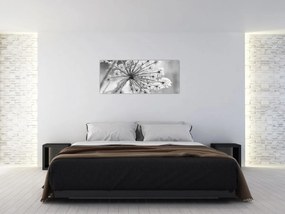 Obraz - Kvetina v zime (120x50 cm)