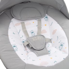 Detské hojdacie lehátko NEW BABY TEDDY PLUS s vibráciou