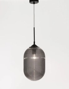 Luxusný luster Athena 22.5 tmavo sivé