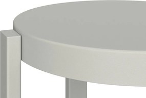 Svetlosivá oceľová stolička Doon – noo.ma