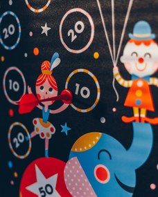 Magnetická hra Terč a šípky - Cirkus