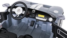 Elektrické autíčko Ford GT sivé