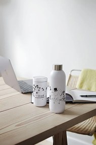 Stelton Nerezový termohrnček To Go Click White Moomin 200 ml