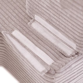 Rozkladacia detská pohovka  - béžová, prémiový menčester